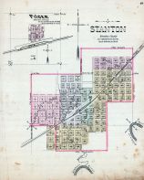 Stanton, Pilger, Nebraska State Atlas 1885